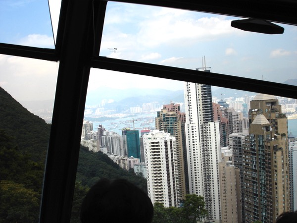 Funicular ride to the Peak